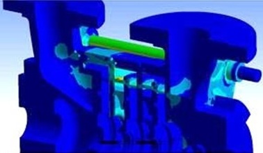 FEA Reciprocating compressor cylinder stress analysis