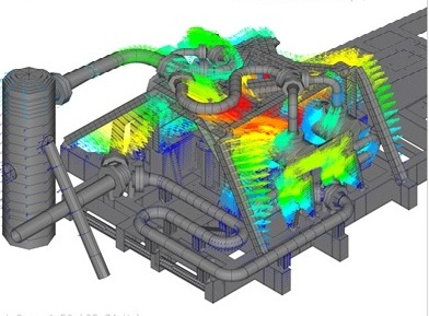 Reciprocating compressor package modal analysis (natural frequency)