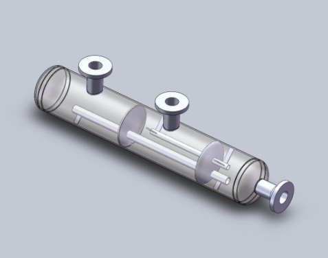 Pulsation bottle for Reciprocating Compressor