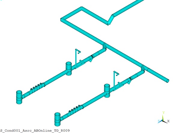 Pulsation Model of 2 Quintuplex Reciprocating Pumps Operating in Parallel