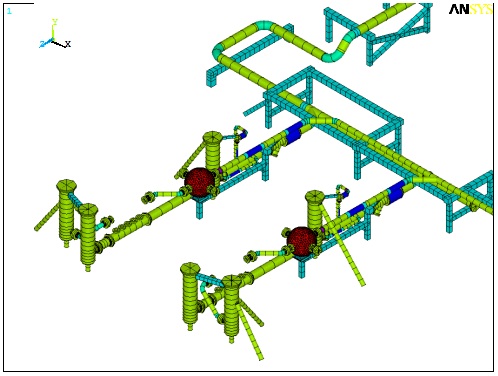 Finite Element Mechanical Model of Reciprocating Pump Piping System to Calculate MNF’s